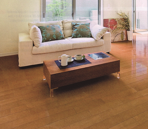 フローリング床